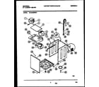 Universal/Multiflex (Frigidaire) MLXE42RBW0 cabinet parts diagram