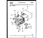 Frigidaire FMS062T1B1 wrapper and motor assembly diagram