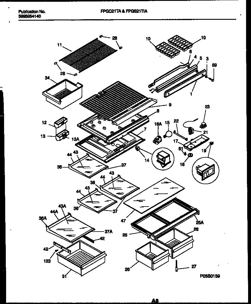 Shelves and supports