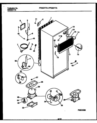 System and automatic defrost parts