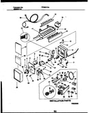 Ice maker and installation parts