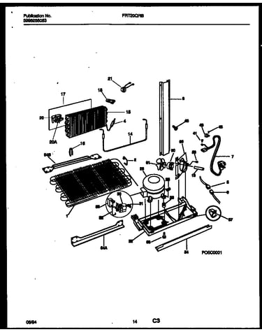 System and automatic defrost parts
