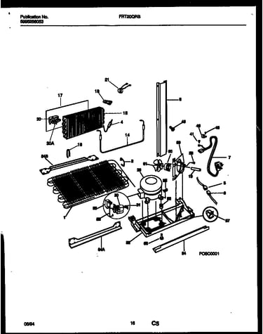 System and automatic defrost parts