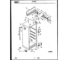 Universal/Multiflex (Frigidaire) MRT15CBCW0 cabinet parts diagram