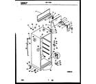 Universal/Multiflex (Frigidaire) MRT17DRBD0 cabinet parts diagram