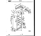 Universal/Multiflex (Frigidaire) MRT17DRBY0 cabinet parts diagram