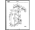 Universal/Multiflex (Frigidaire) MRT21BRBY0 cabinet parts diagram