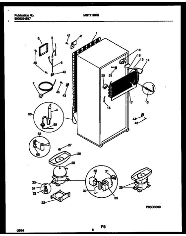 System and automatic defrost parts