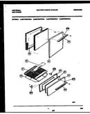 Door and broiler drawer parts