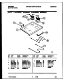 Cooktop and broiler parts