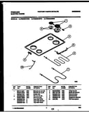 Cooktop and broiler parts