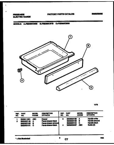 Drawer parts