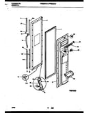 Freezer door parts