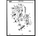Frigidaire FRS22XHAW1 cabinet parts diagram