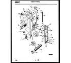 Frigidaire FRS22XHAB1 cabinet parts diagram