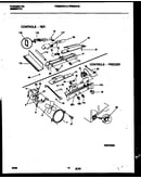 Refrigerator control assembly, damper control assembly and f