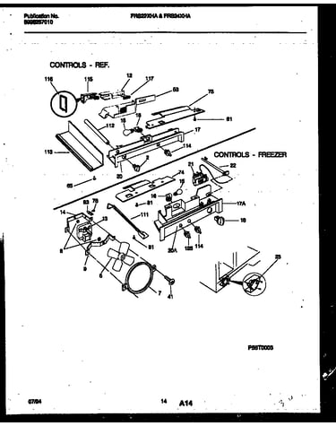 Refrigerator control assembly, damper control assembly and f