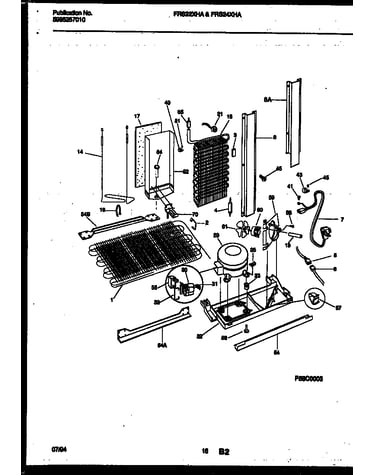 System and automatic defrost parts