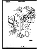 Ice door, dispenser and water tanks
