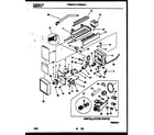 Frigidaire FRS22XHAD1 ice maker and installation parts diagram