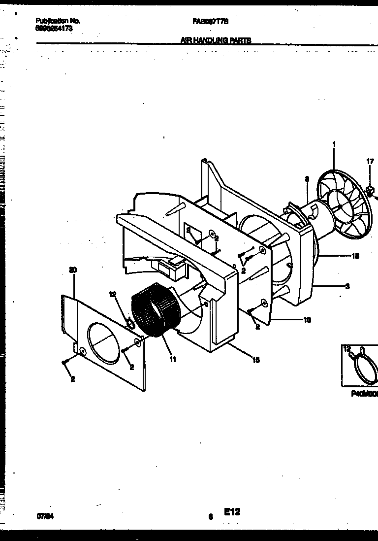 Air handling parts