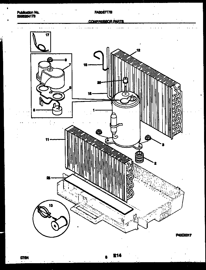 Compressor parts