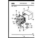 Frigidaire FMS084T1B1 wrapper and body parts diagram