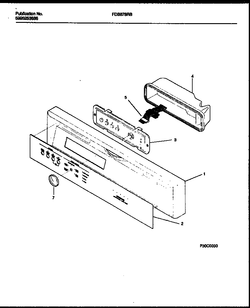 Console and control parts