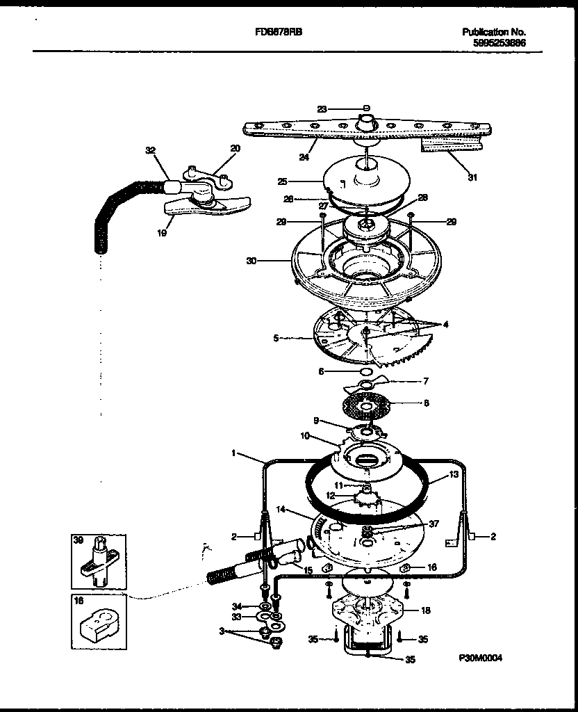 Motor pump parts