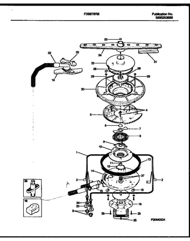 Motor pump parts