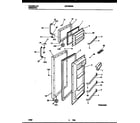 Universal/Multiflex (Frigidaire) MRT26NNBY0 door parts diagram