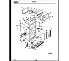 Universal/Multiflex (Frigidaire) MRT26NNBD1 cabinet parts diagram