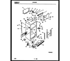 Universal/Multiflex (Frigidaire) MRT26NNBY0 cabinet parts diagram