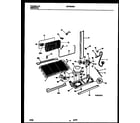 Universal/Multiflex (Frigidaire) MRT26NNBY1 system and automatic defrost parts diagram