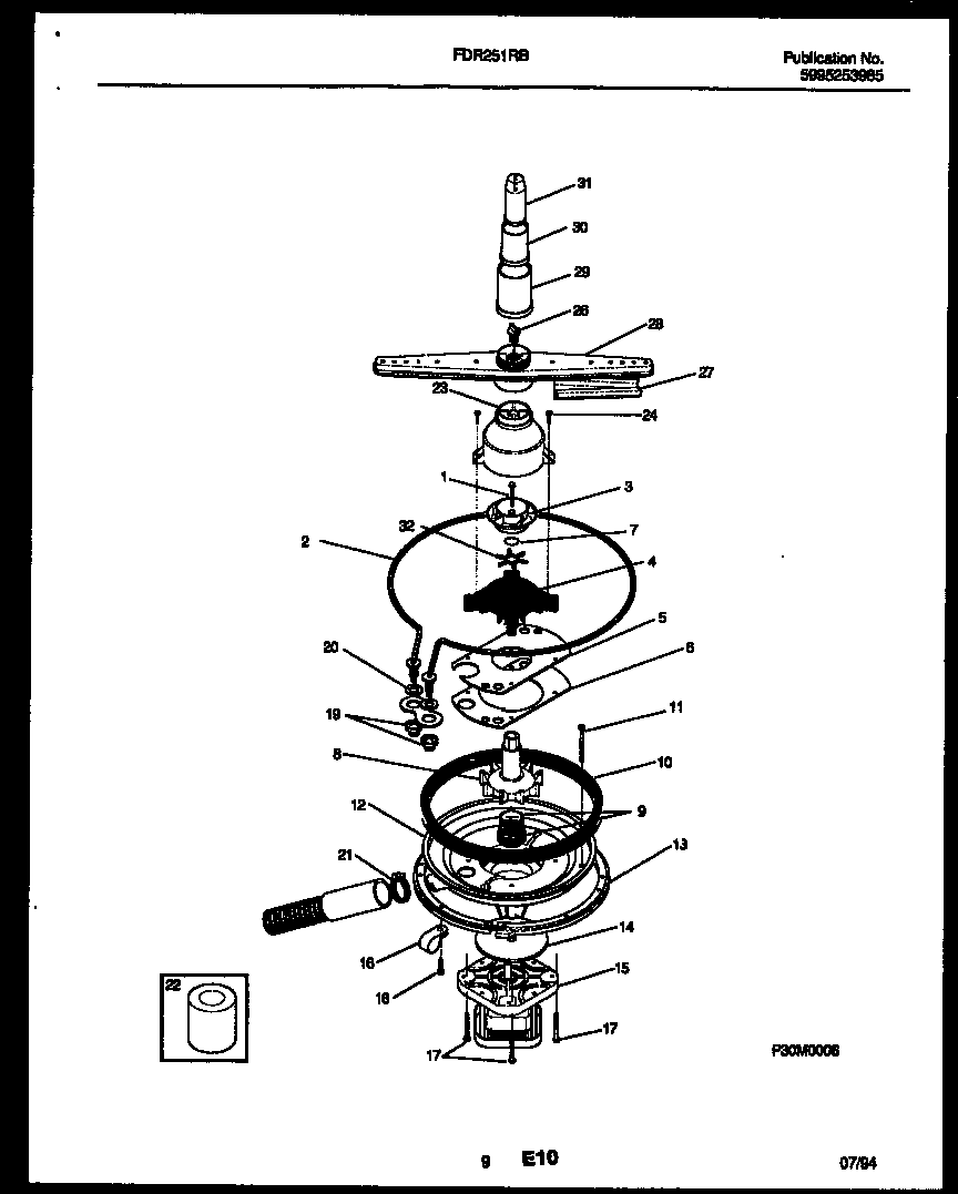 MOTOR PUMP PARTS