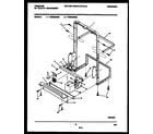 Frigidaire FDB632RBS0 power dry and motor parts diagram