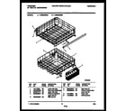 Frigidaire FDB632RBD0 racks and trays diagram