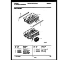 Frigidaire FDS251RBR0 racks and trays diagram