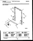 Motor and front frame assembly