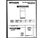 Frigidaire FRT18QRBD1 cover diagram
