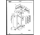 Frigidaire FRT18QRBD1 cabinet parts diagram