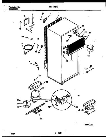 System and automatic defrost parts