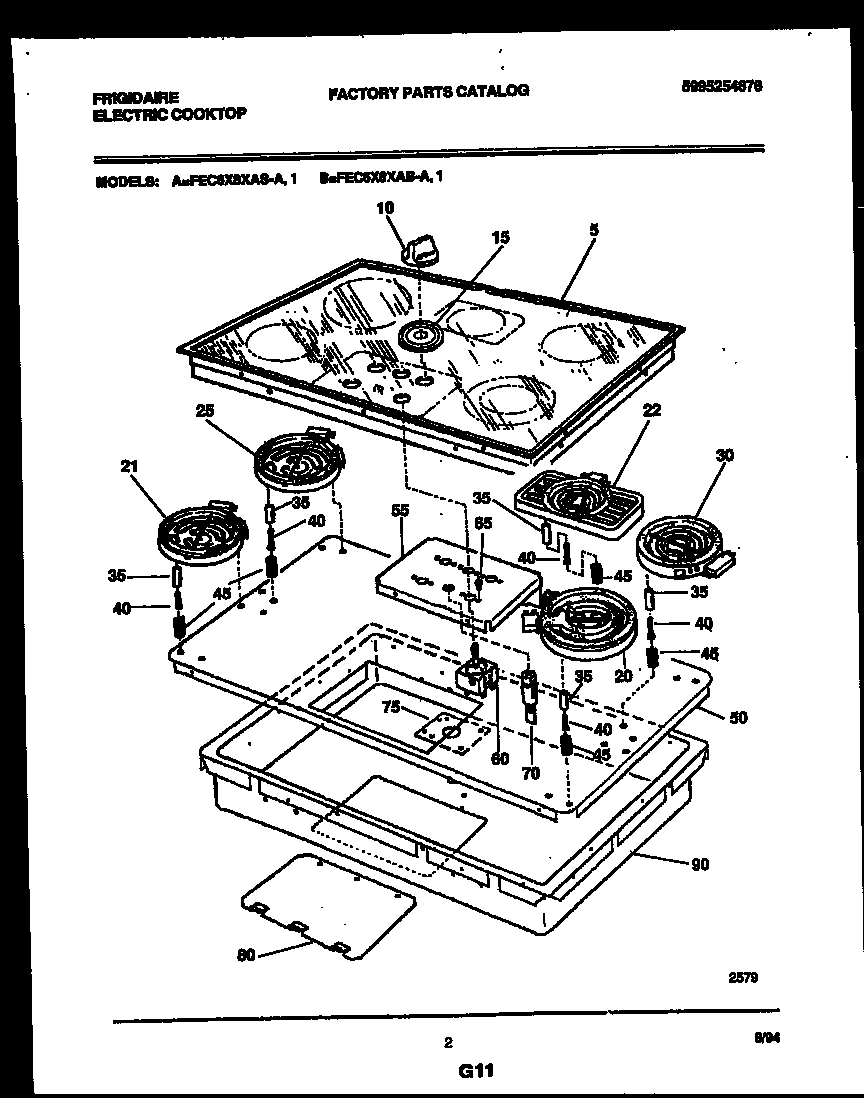 COOKTOP PARTS