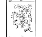 Frigidaire FRT26XHAZ1 cabinet parts diagram