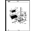 Frigidaire FRT26XHAY1 system and automatic defrost parts diagram