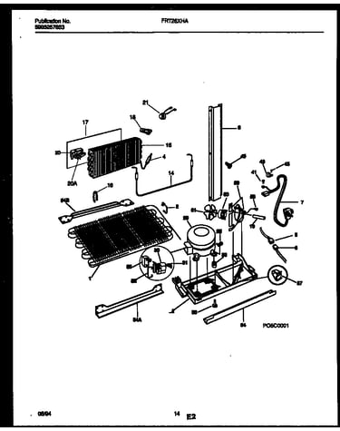 System and automatic defrost parts