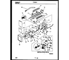 Frigidaire FRT26XHAW1 ice maker and installation parts diagram