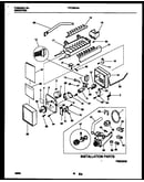 Ice maker and installation parts