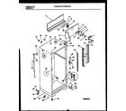 Frigidaire FPGC18TAW2 cabinet parts diagram