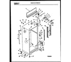 Frigidaire FPGC18TAL2 cabinet parts diagram
